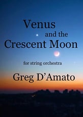 Venus and the Crescent Moon Orchestra sheet music cover